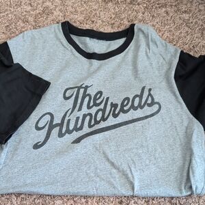 The Hundreds Heather Gray Tee with Black Accents